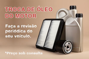 promoção troca de óleo